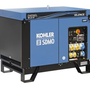 Image of a 10KVA generator available for rent, providing reliable power for a variety of applications