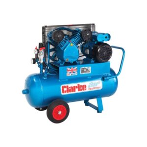 Image of a 110V compressor available for hire, ideal for various pneumatic applications