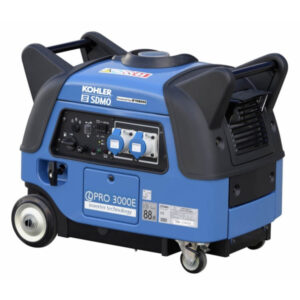 Image of a 2.8KW petrol generator available for hire, providing portable and reliable power