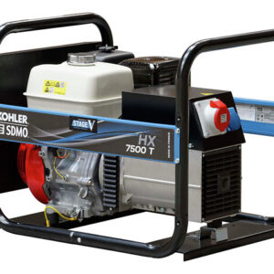 Image of a 6KW petrol generator available for hire, offering portable power solutions