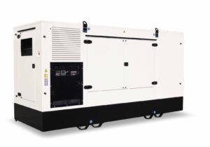Image of an industrial diesel generator available for hire in Yorkshire, providing reliable power solutions for industrial applications