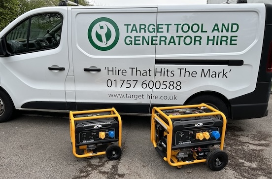 petrol generator hire yorkshire target tool and generator hire