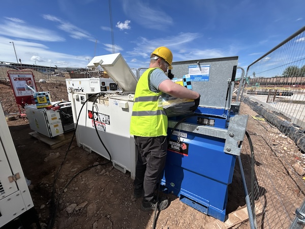 Fuel management services by Target Hire, ensuring consistent fuel supply for generators and equipment on long-term projects