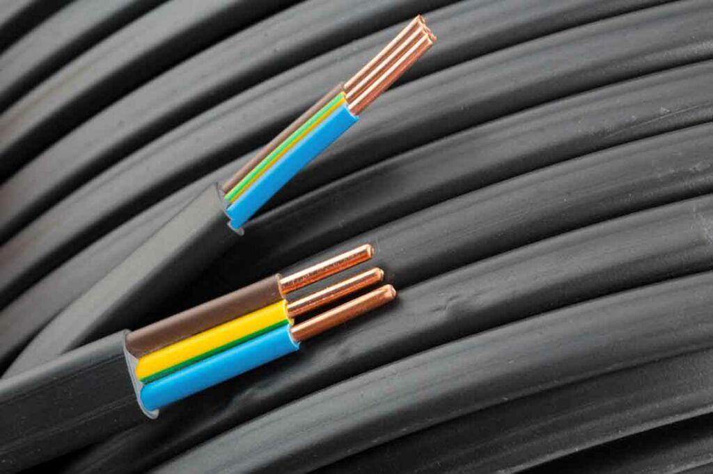 Diesel generator cable hire from Target Hire, ensuring secure and durable power connections for industrial and commercial applications